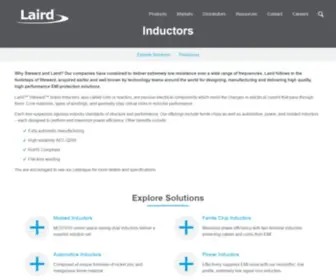 Steward.com(Inductors for Power and Signal lines) Screenshot
