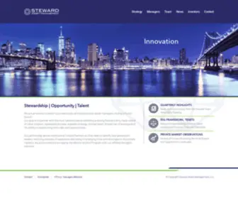 StewardassetmGMT.com(Steward Asset Management) Screenshot