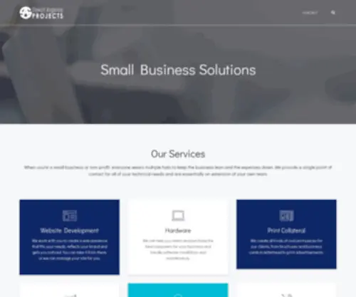 Stewartangevine.com(Small Business Solutions) Screenshot