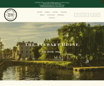 Stewarthouse.com(The Stewart House) Screenshot