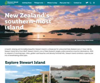 Stewartislandlodge.co.nz(Stewart Island Experience NZ) Screenshot