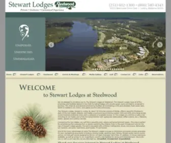 Stewartlodgeatsteelwood.com(Stewart Loges at Steelwood) Screenshot