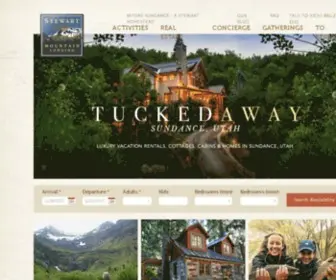 Stewartmountainlodging.com(Stewart Mountain) Screenshot