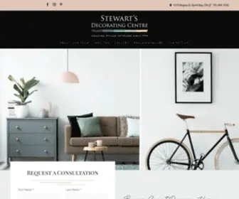 Stewartsdecorating.com(Stewart's Decorating Centre) Screenshot
