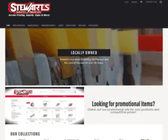 Stewartsportsawards.com(Stewart's Sports & Awards Home) Screenshot