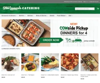 Stewscatering.com(Stew Leonard's Catering) Screenshot
