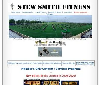 Stewsmith.com(Stew Smith Fitness) Screenshot