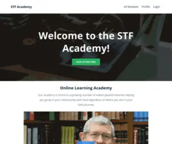 Stfacademy.com(The STF Academy) Screenshot