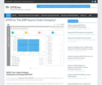 STFB.com(STFB Inc The ERP Source Code Company) Screenshot