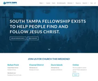 STFchurch.com(South Tampa Fellowship) Screenshot