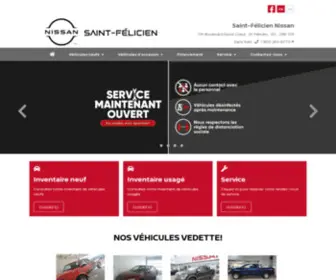 Stfeliciennissan.com(Saint-Félicien Nissan) Screenshot