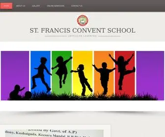 STfrancisconventschool.in(Francis Convent School) Screenshot