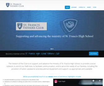 STfrancisfathersclub.com(Francis High School Fathers' Club) Screenshot