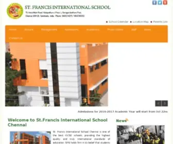 STfrancisinternationalschool.com(ST.FRANCIS INTERNATIONAL SCHOOL) Screenshot