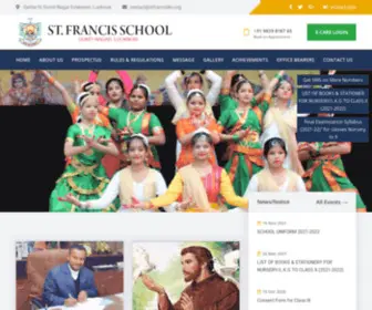 STfrancislko.org(Francis School Gomti Nagar) Screenshot