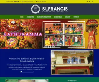 STfrancismdr.com(Francis English Medium School) Screenshot