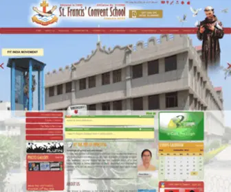 STfrancissikandra.org(Schools In Agra) Screenshot