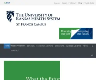 STfrancistopeka.org(Francis Health Center) Screenshot