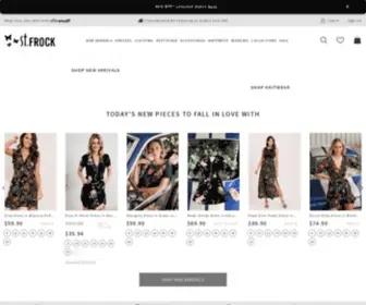 STfrock.com.au(Women's Online Dress) Screenshot