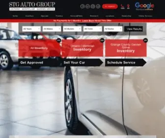 Stgautogroup.com(Luxury Used Cars for Sale) Screenshot