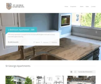 Stgeorgeapartments.net(Apartments Downtown Springfield) Screenshot