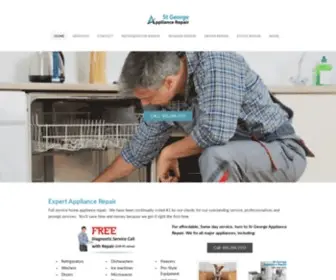 Stgeorgeappliancerepair.com(St George Appliance Repair) Screenshot