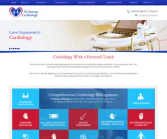 Stgeorgecardiology.com.au(St George Cardiology) Screenshot