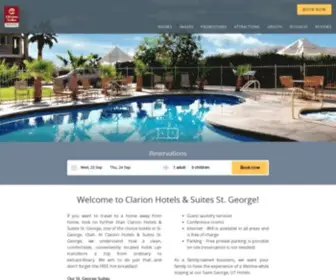 Stgeorgeclarionsuites.com(Clarion Suites St) Screenshot