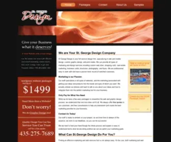 Stgeorgedesign.com(St george utah web design) Screenshot