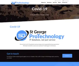 Stgeorgepro.tech(St George ProTechnology) Screenshot