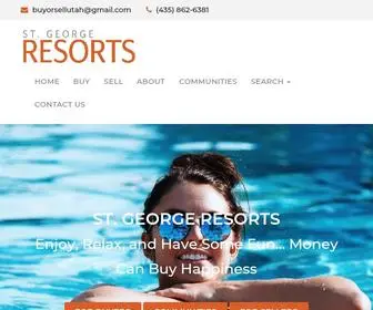 Stgeorgeresorts.com(George Resorts) Screenshot