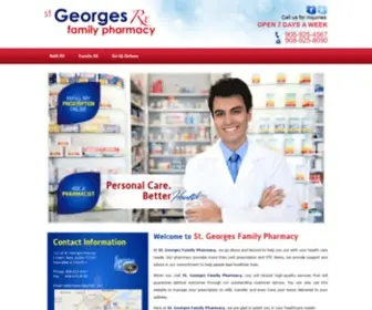 Stgeorgesrx.com(St. Georges Family Pharmacy) Screenshot