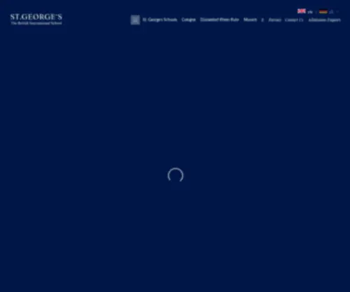Stgeorgesschool.com(Welcome to St. George&#039;s) Screenshot