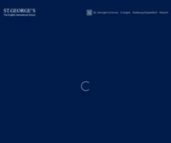 Stgeorgesschool.de(Welcome to St. George&#039;s) Screenshot