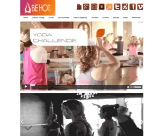 Stgeorgeyoga.com(Be Hot Yoga) Screenshot