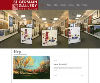 Stgermaingallery.com(Art Gallery) Screenshot