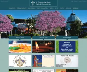 STGG.org(St. Gregory the Great) Screenshot