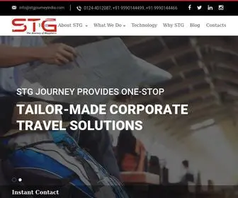 STgjourneyindia.com(STG Journey) Screenshot