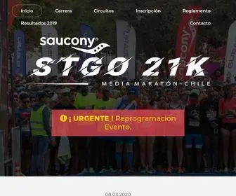 Stgo21K.com(Santiago 21k) Screenshot