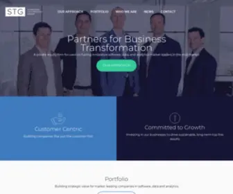 STgpartners.com(STG Partners) Screenshot