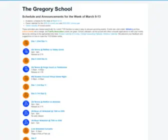 STgregoryschool.org(TGS Online Store) Screenshot