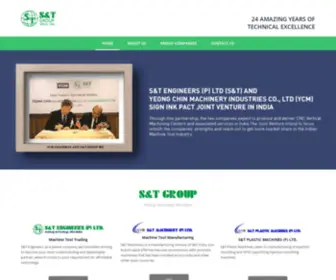 STgroup.co.in(ST GROUP) Screenshot
