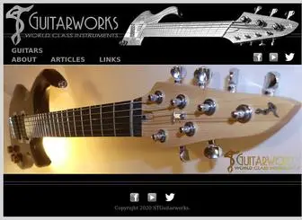 Stguitarworks.com(Ottawa guitar repair) Screenshot