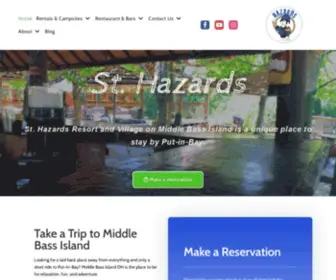 Sthazards.com(St Hazards) Screenshot