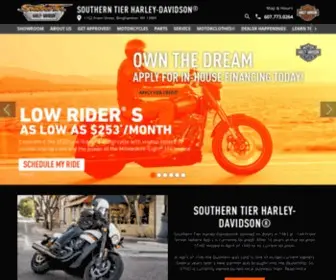 STHD.com(Southern Tier Motorcycle) Screenshot