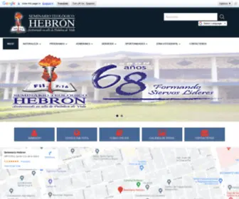 Sthebron.org(ST HEBRON) Screenshot