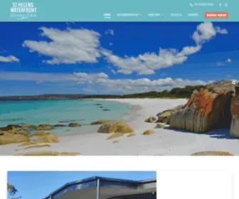 Sthelenswaterfront.com.au(St Helens Waterfront Holiday Park) Screenshot