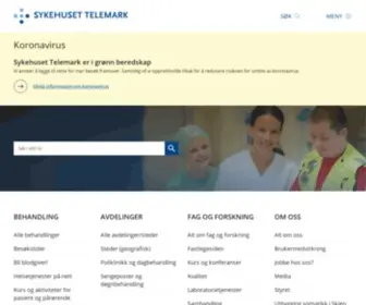 STHF.no(Sykehuset Telemark) Screenshot