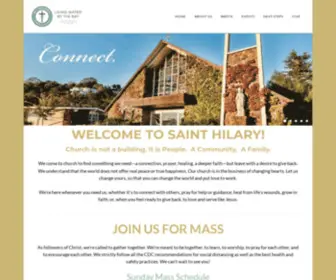 Sthilary.org(Catholic Church) Screenshot