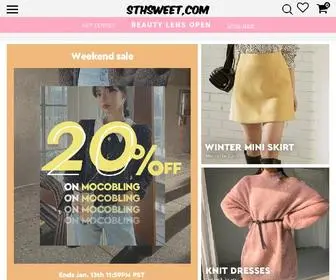 STHsweet.com(Korean Fashion) Screenshot